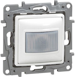 Legrand Niloe Recessed Electrical Motion Sensor Wall Switch no Frame Basic White 2 Καλωδίων 764583