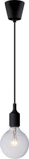Elmark Sailor Pendant Light Black with Socket E27