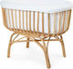 Childhome Κάλυμμα για Λίκνο Rattan Off White