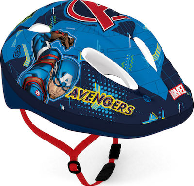 Seven Disney Avengers 93- Kids' Helmet for City Bike Blue