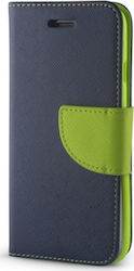 Synthetic Leather Wallet Navy Blue (Huawei P Smart ProHuawei P Smart Pro)