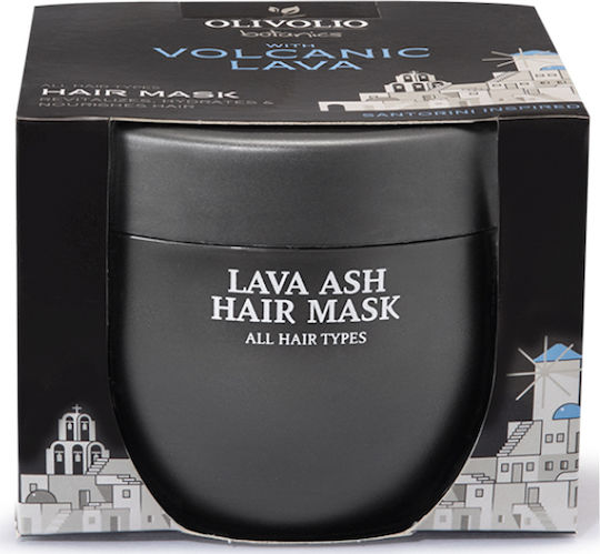 Olivolio Botanics Lava Ash Mască De Păr Pentru Reparare Cu Mușețel 250ml