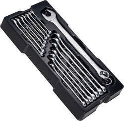 Stanley STMT1-74178 Σετ Γερμανοπολύγωνα με Mέγεθος από 6mm έως 24mm 16τμχ