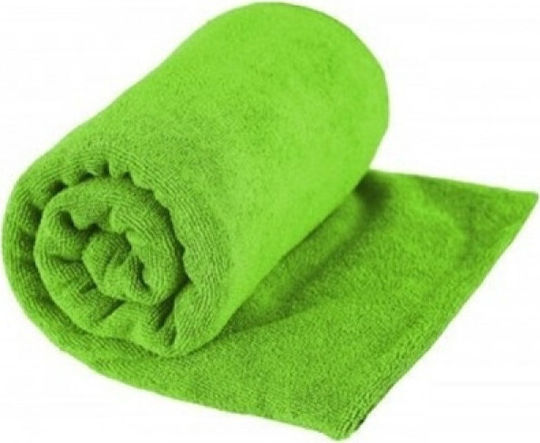 Sea to Summit Tek Microfiber Face Towel with Case Lime 100x50cm