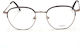 Lussile Metal Eyeglass Frame Silver LS32215 LJ02