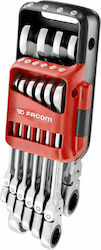Facom 467BF.JP10PB Σετ Γερμανοπολύγωνα με Mέγεθος από 8mm έως 19mm 10τμχ