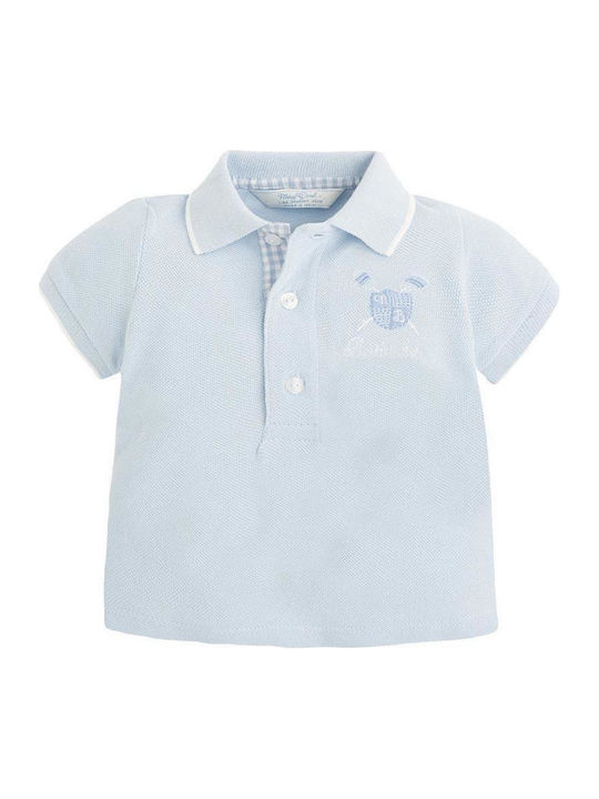 Mayoral Παιδικό Polo Κοντομάνικο Γαλάζιο