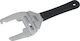 Tactix French Wrench with Adjustable Opening 75mm and Anti-Slip Handle