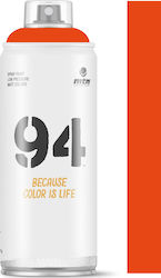 Montana Colors Σπρέι Βαφής 94 με Ματ Εφέ Mars Orange RV-107 400ml