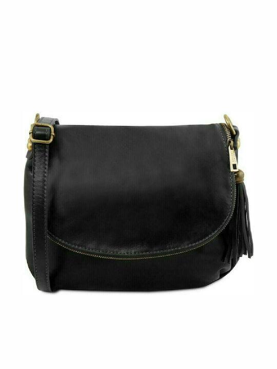 Tuscany Leather TL Din piele Geantă de damă Crossbody Neagră