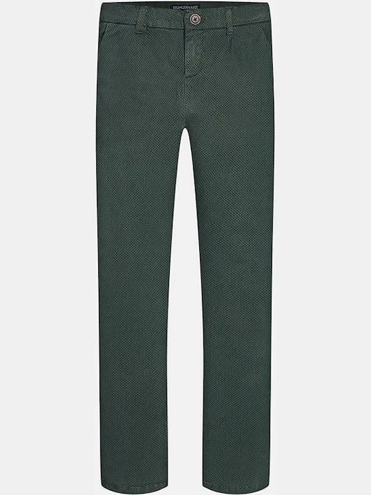 Mayoral Kids Fabric Trousers Green