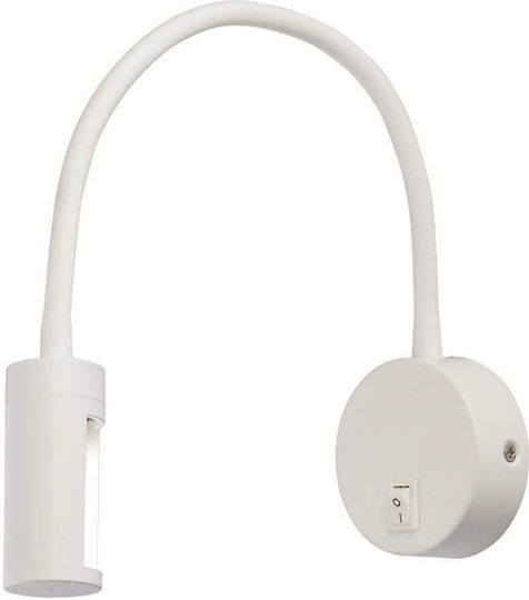 Aca Piper Monos LED Alb Cald Spot în Culoare Alb Aca Piper Monos LED Alb Cald Spot în Culoare Alb
