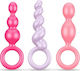 Satisfyer Booty Call Πρωκτικές Σφήνες Σετ 3τμχ
