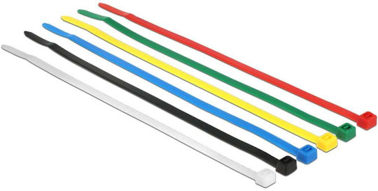 DeLock DeLock Plastic Cable Ties 200mm x 3.6mm in Multicolour (100 pcs)