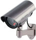 Dummy Surveillance Bullet Camera Silver