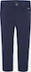 Mayoral Kids Fabric Trousers Navy Blue