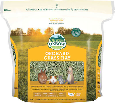 Oxbow Gras für Meerschweinchen / Hase / Eichhörnchen / Hamster Orchard Grass Hay 1.13kg OX350603