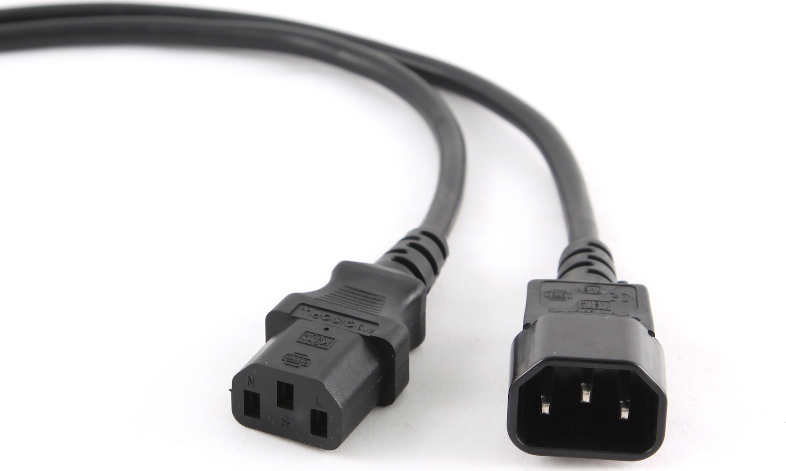 Cablexpert IEC C13 - IEC C14 Cable 5m Μαύρο (PC-189-VDE-5M) - Skroutz.gr