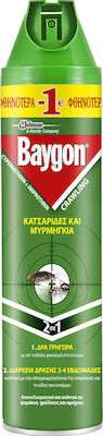 Baygon Εντομοκτόνο Spray για Κατσαρίδες / Μυρμήγκια 400ml