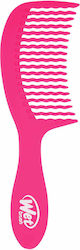 Wet Brush Detangling Comb Brush Hair Pink