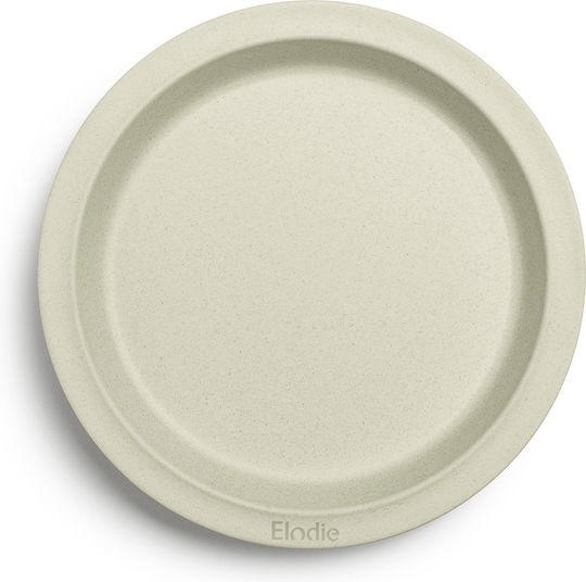 Elodie Details Feeding Set Yummy Mini made of Bamboo with Non-Slip Base White 3pcs