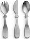 Elodie Details Baby Cutlery Set from Metal Antique Silver 3 Pieces