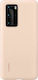 Huawei Back Cover Σιλικόνης Ροζ (Huawei P40)