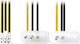 Nedis 4-Pin Molex - 6-Pin PCIe Cable 0.15m Πολύχρωμο CCGP74210VA015