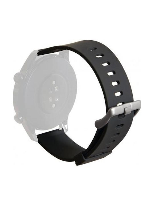 Puro Wristband Universal 22mm Strap Silicone Black (Galaxy Watch (46mm) / Gear S3)