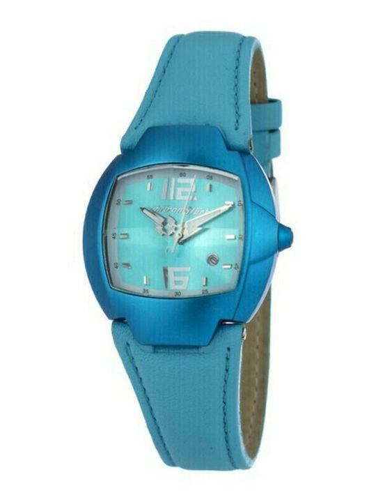 Chronotech Ανδρικό Ρολόι 41mm Μπαταρίας με Μπλε...