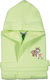 Das Home Kids Hooded Bathrobe Smile Green