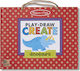 Melissa & Doug Боядисване Play Draw Create Dinosaurs за Деца 4+ години+ Години