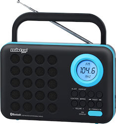 Mistral Plus TR-472 Retro Portable Radio Electric / Battery with Bluetooth and USB Black