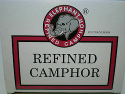 Camphor Refined Elephant Εντομοαπωθητικές Ταμπλέτες για Κουνούπια 100gr 40 tabs