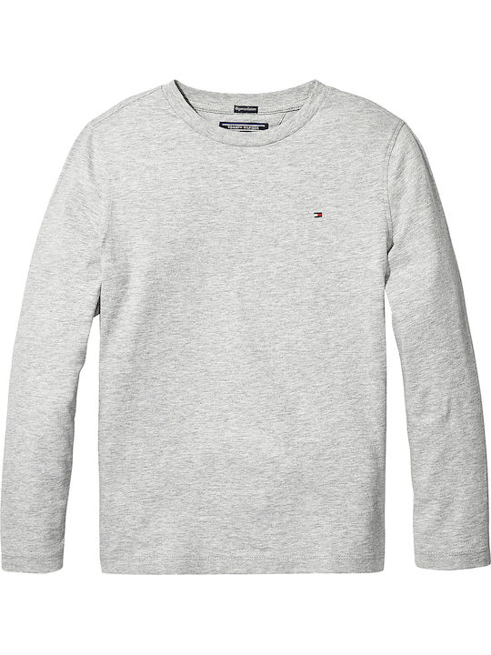 Tommy Hilfiger Παιδική Μπλούζα Μακρυμάνικη Γκρι...