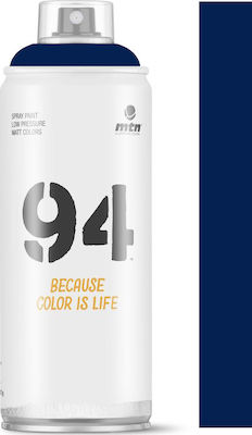 Montana Colors Σπρέι Βαφής 94 με Ματ Εφέ Twister Blue RV-154 400ml