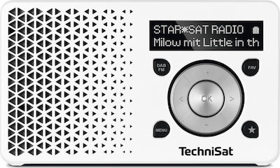 Technisat Digitradio 1 Radio portabil Reîncărcabil DAB+ cu USB Argint