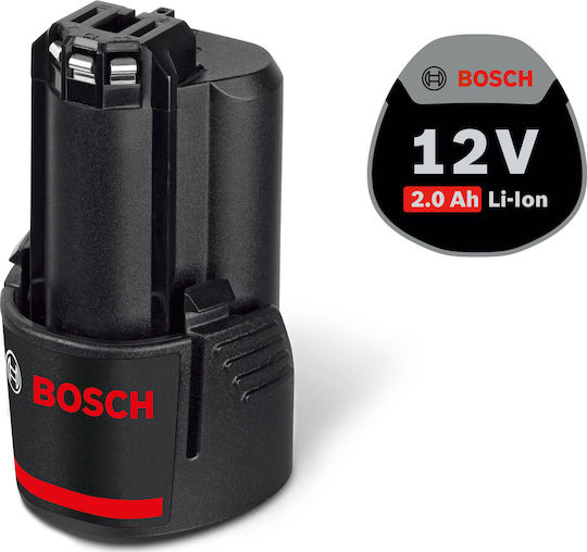Bosch Μπαταρία Εργαλείου Λιθίου 12V με Χωρητικότητα 2Ah GBA