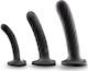 Temptasia Twist Kit 3 τμχ Dildo Μαύρο 18cm