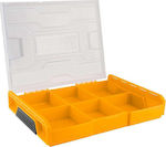 Ingco Werkzeugkoffer-Organisator 6 Positionen Orange 34x25x6cm