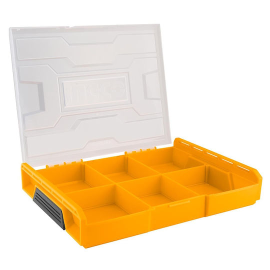 Ingco Tool Compartment Organiser 6 Slot Orange 34x25x6cm