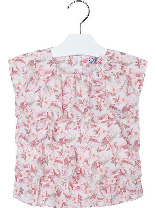 Mayoral Παιδική Μπλούζα Αμάνικη Ροζ