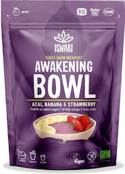 Iswari Bio Νιφάδες Φαγόπυρου Buddha's Awakening Ακάι Μπανάνα Φράουλα 360gr