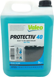 Valeo Protectiv 40 Αντιψυκτικό Παραφλού Ψυγείου Αυτοκινήτου G12 -25°C Μπλε Χρώμα 5lt