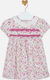 Mayoral Kids Dress Short Sleeve Multicolour