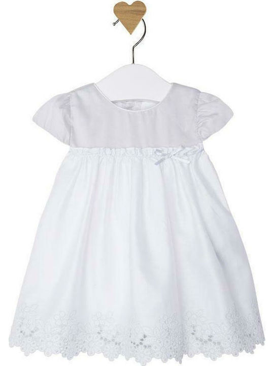 Mayoral Kids Dress Short Sleeve Gray