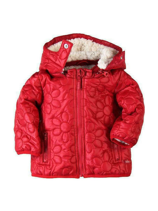 Boboli Kids Casual Jacket short Hooded Red