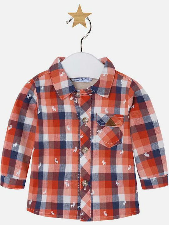 Mayoral Kids Checked Shirt Multicolour 17-02109-042