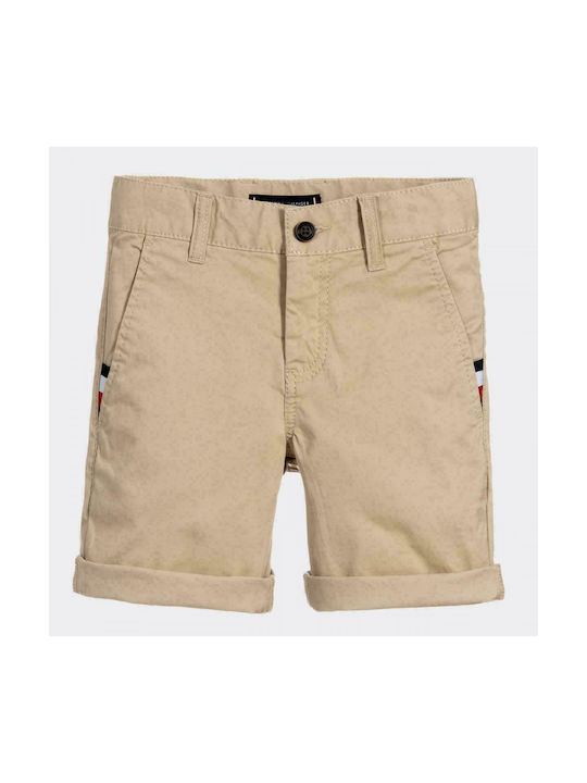 Tommy Hilfiger Kinder Shorts/Bermudas Stoff Braun