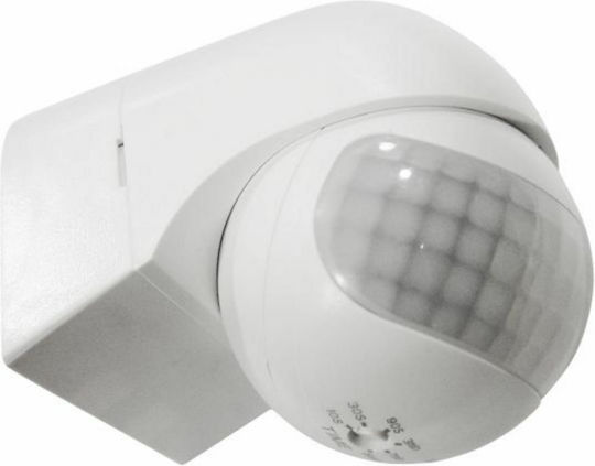Spot Light Ενσύρματος Αισθητήρας Κίνησης Υπερύθρων 180° Εμβέλειας 12m